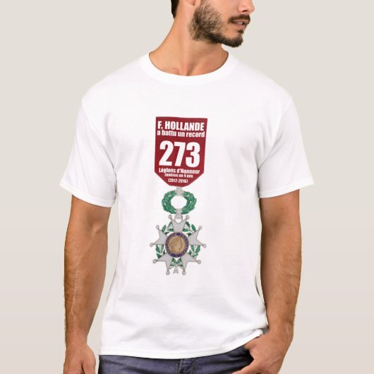 Hollande Record Legions d'Honneur T-Shirt (Vorderseite)