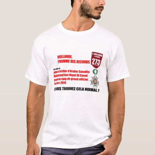 Hollande Rekordlegionen d'Honneur 2 T-Shirt (Vorderseite)