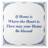 Holländer Delftware Delft Art 1 addieren Ihren Fliese (Vorderseite)