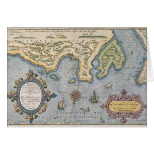 Holländergeschäftskarte der Ostsee