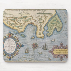 Holländergeschäftskarte der Ostsee Mousepad