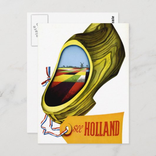 Hollandfahrt Postkarte (Vorne/Hinten)