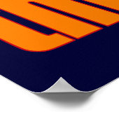 Holländisch das nicht - Holland Soccer Geschenke Poster (Ecke)