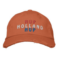 Holländisch Orange Soccer Team Chant Hup Holland H