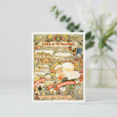 Holländische Bahnlinien Vintage Reise Postkarte (Stehend Vorderseite)