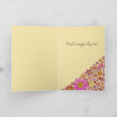 Holländische Blume Karte (Innenseite)