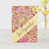 Holländische Blume Karte (Gelbe Blume)