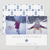 Holländische Blumenkarte Feiertagskarte (Vorne/Hinten)