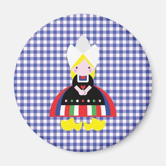 Holländische Frau Magnet (Vorne)