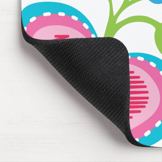 Holländische Gartenherz Mousepad (Ecke)