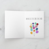 Holländische Geburtstagskarte Karte (Innenseite)