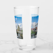 Holländische Holzbrücke Glas (Rechts)