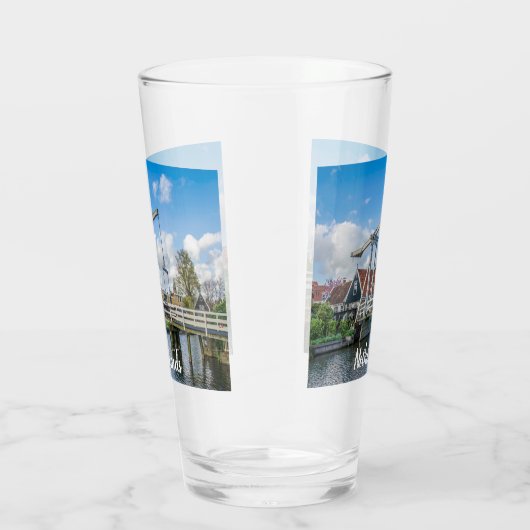 Holländische Holzbrücke Glas (Rechts)