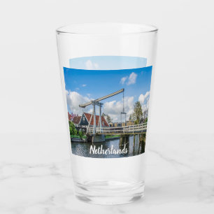 Holländische Holzbrücke Glas