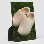 Holländische Holzklappen Fotoplatte (Seite)