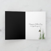 Holländische Holzschuhe und Tulpen Muttertag Karte (Innenseite)