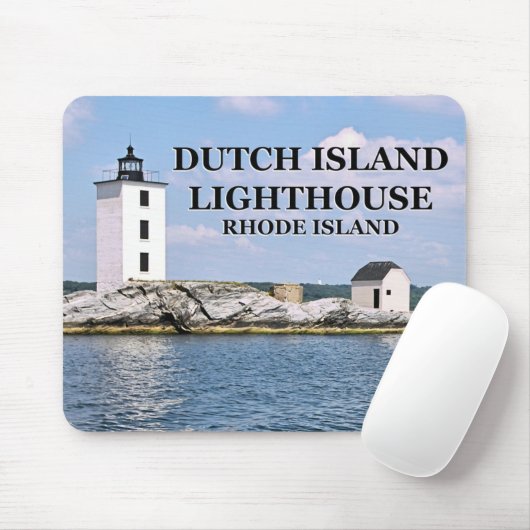 Holländische Insel Leuchtturm, Rhode Island Mousep Mousepad (Mit Mouse)