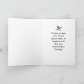 Holländische Inspirierte Weihnachtskarte Karte (Innenseite)