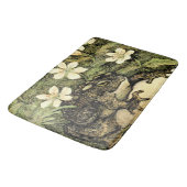 Holländische Jugendstil-Toad und Dogwood Badematte (Schrägansicht)