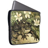 Holländische Jugendstil-Toad und Dogwood Laptopschutzhülle (Vorne Rechts)