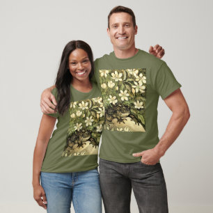 Holländische Jugendstil-Toad und Dogwood T-Shirt
