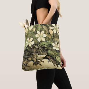 Holländische Jugendstil-Toad und Dogwood Tasche