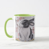 Holländische Kaninchen & Cherry Blossom Tasse - So (Links)