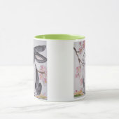 Holländische Kaninchen & Cherry Blossom Tasse - So (Zentrum)