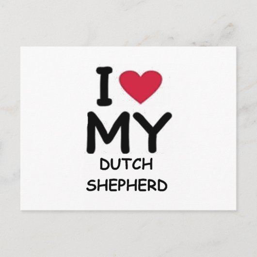 Holländische Liebe Postkarte (Vorderseite)