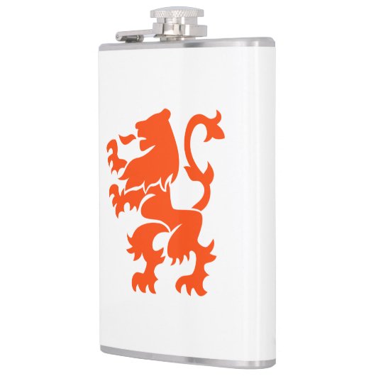 Holländische Löwendecke Flachmann (Links)