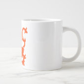 Holländische Löwendecke Jumbo-Tasse (Rechts)