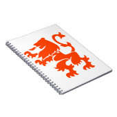 Holländische Löwendecke Notizblock (Rechte Seite)