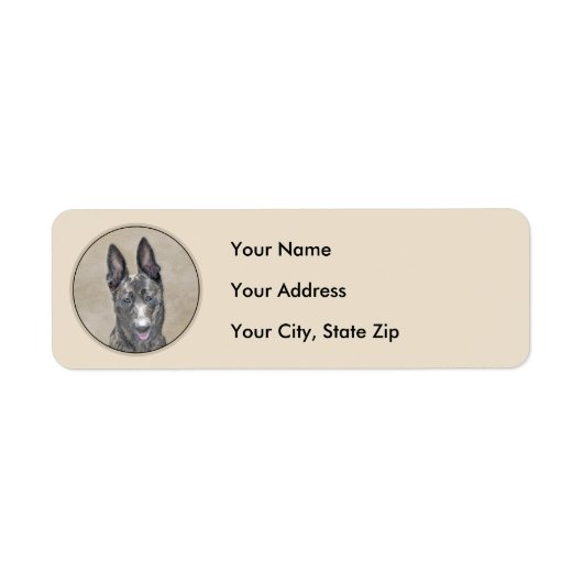 Holländische Schäfermalerei - Niedliche Original H (Vorne)