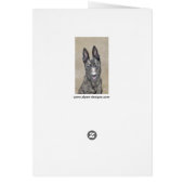 Holländische Schäfermalerei - Niedliche Original H (Hinten)