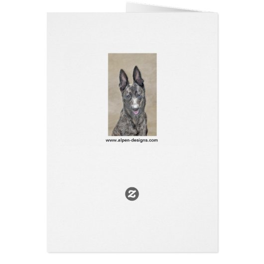 Holländische Schäfermalerei - Niedliche Original H (Hinten)