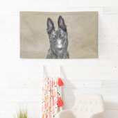 Holländische Schäfermalerei - Niedliche Original H Banner (Insitu)