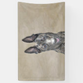 Holländische Schäfermalerei - Niedliche Original H Banner (Vertikal)