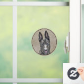 Holländische Schäfermalerei - Niedliche Original H Fensteraufkleber (Zuhause)