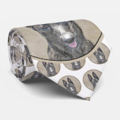 Holländische Schäfermalerei - Niedliche Original H Krawatte (Gerollt)