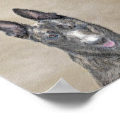 Holländische Schäfermalerei - Niedliche Original H Poster (Ecke)