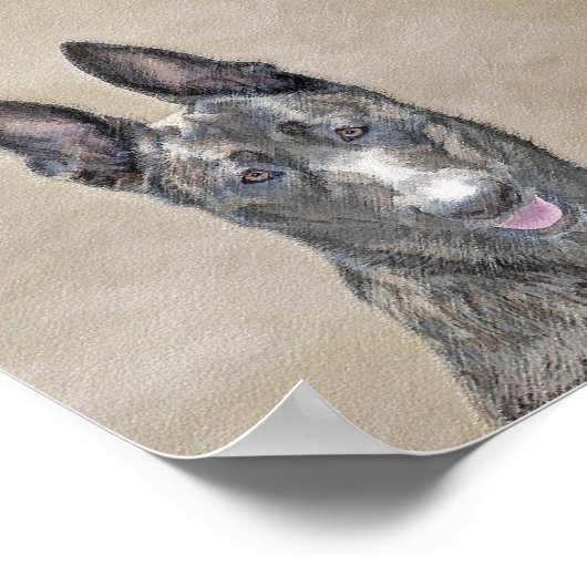 Holländische Schäfermalerei - Niedliche Original H Poster (Ecke)