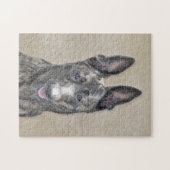 Holländische Schäfermalerei - Niedliche Original H Puzzle (Horizontal)