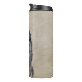 Holländische Schäfermalerei - Niedliche Original H Thermosbecher (Nach rechts gedreht)