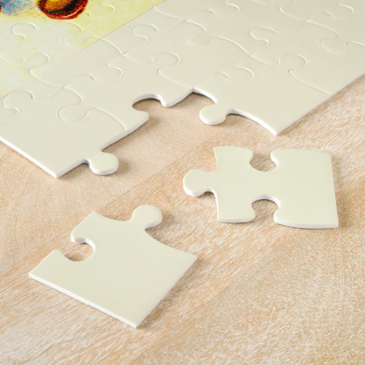 Holländische Schneeszene Puzzle (Seite)