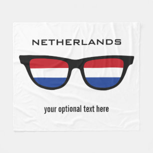 Holländische Shades-Decken für Text- und Farbvlies Fleecedecke