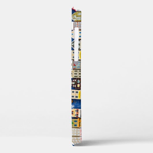 Holländische Souvenirs, Amsterdamer Straßenszene. Case-Mate iPhone Hülle (Rückseite / Links)