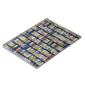 Holländische Souvenirs, Amsterdamer Straßenszene. Notizblock (Linke Seite)