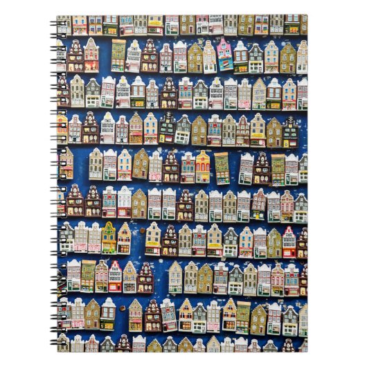 Holländische Souvenirs, Amsterdamer Straßenszene. Notizblock (Vorderseite)