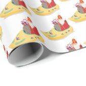 Holländische Weihnachten, St. Nicholas Sinterklaas Geschenkpapier (Rolleneckpunkt)