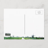 Holländische Windmill Enten Postcard Postkarte (Rückseite)